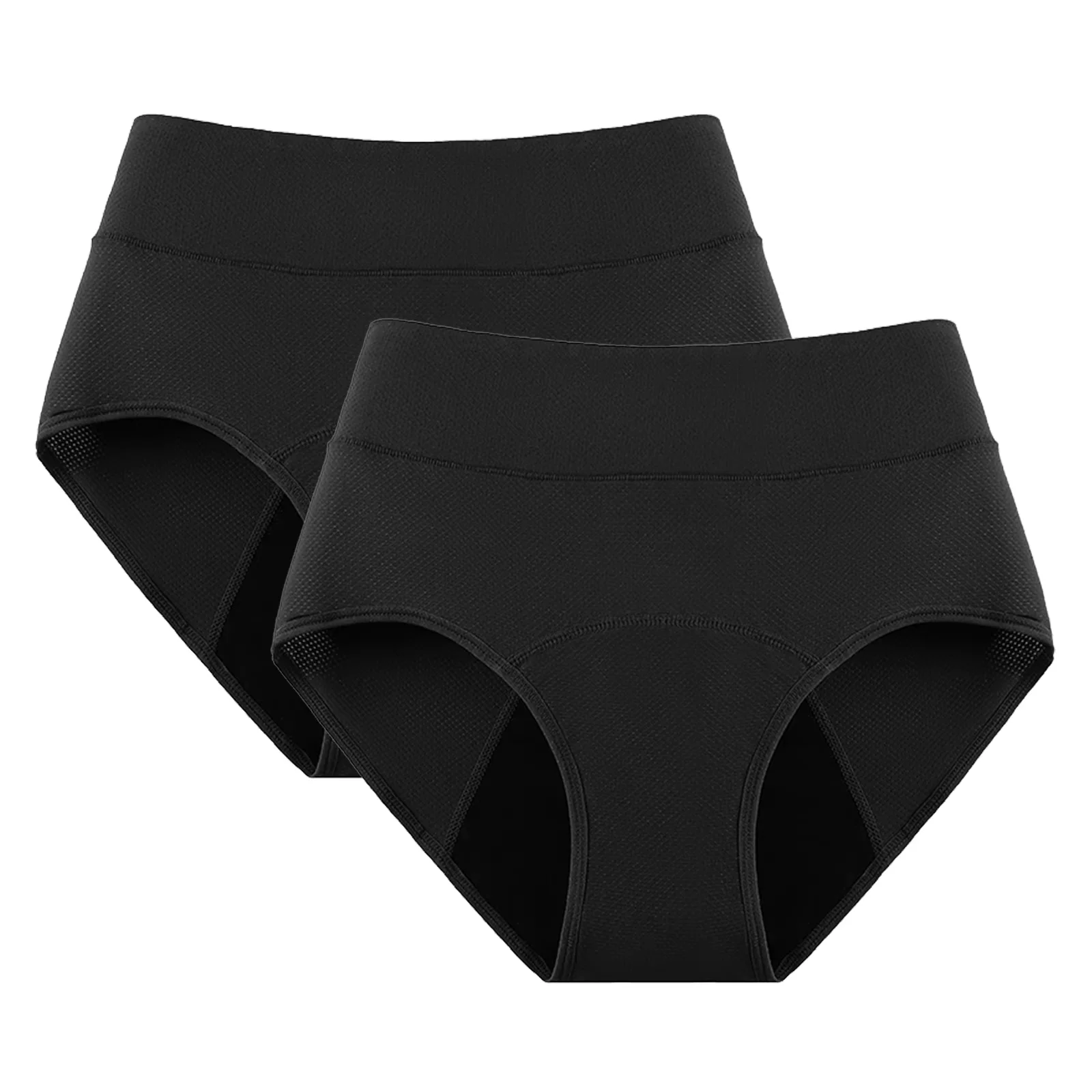 Women's Leakproof High-Rise Briefs, 2-Pack
