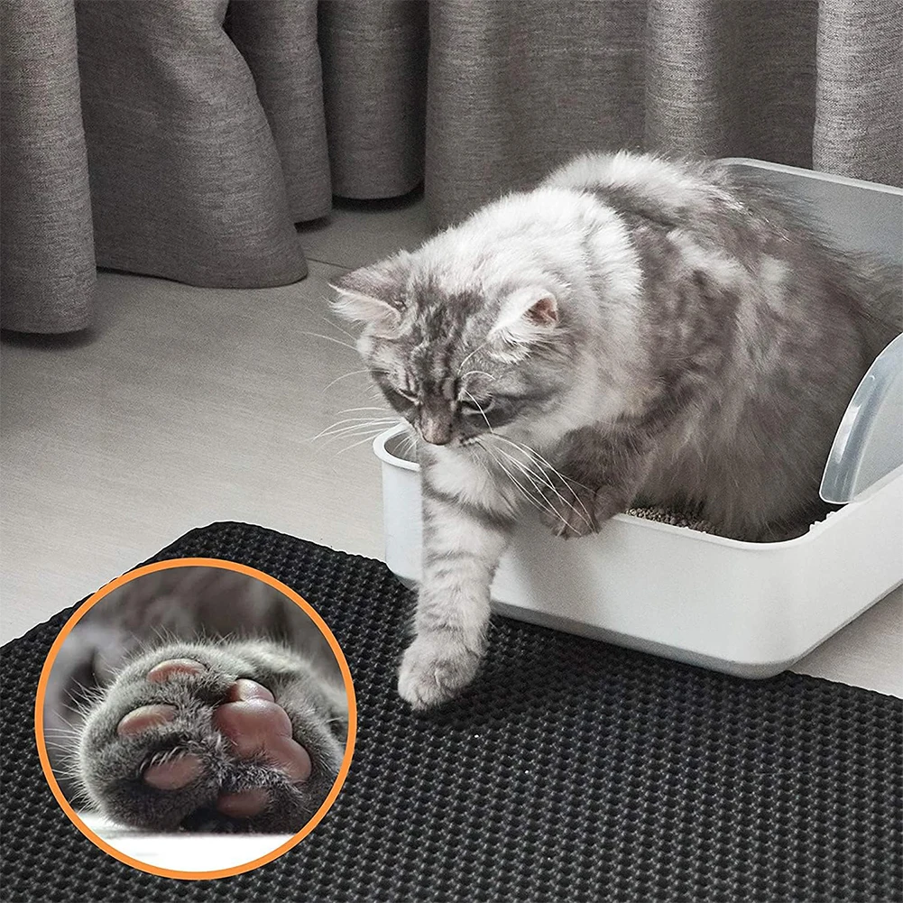 Kedi Tuvaleti Matı Çift Katman - Cat Litter Mat Double Layer Waterproof incelemesi ve fiyatı