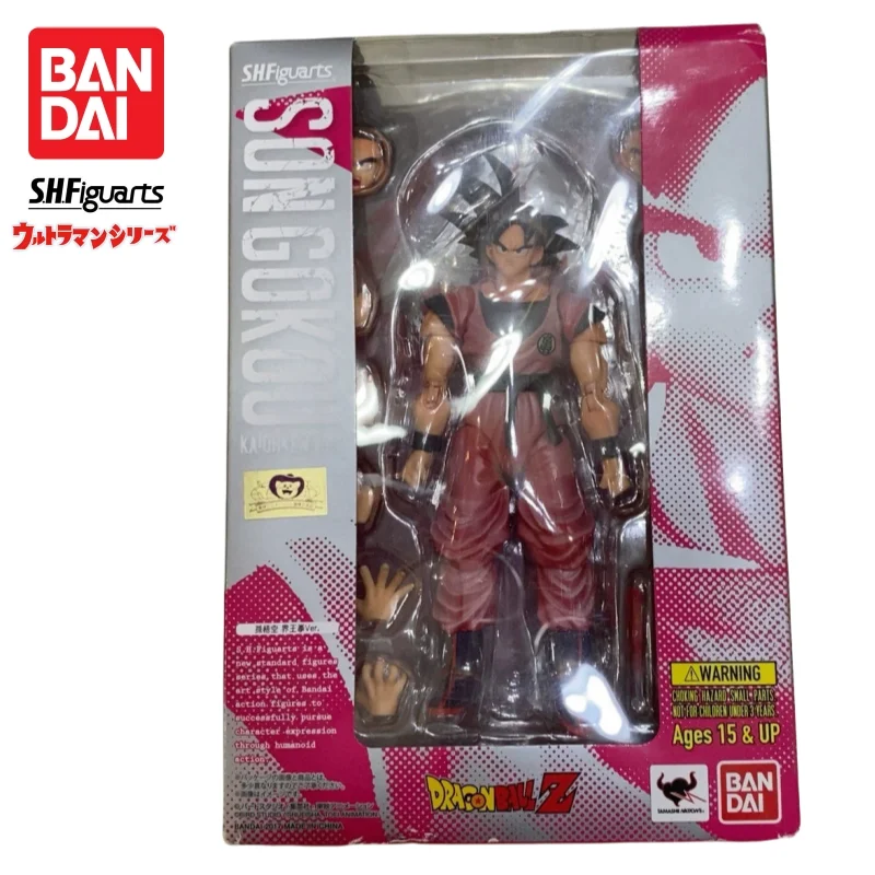

In Stock Bandai S H Figuarts Original Dragon Ball Son Goku Doll Brand New Boxed Action Figure Anime Characters Model Garage