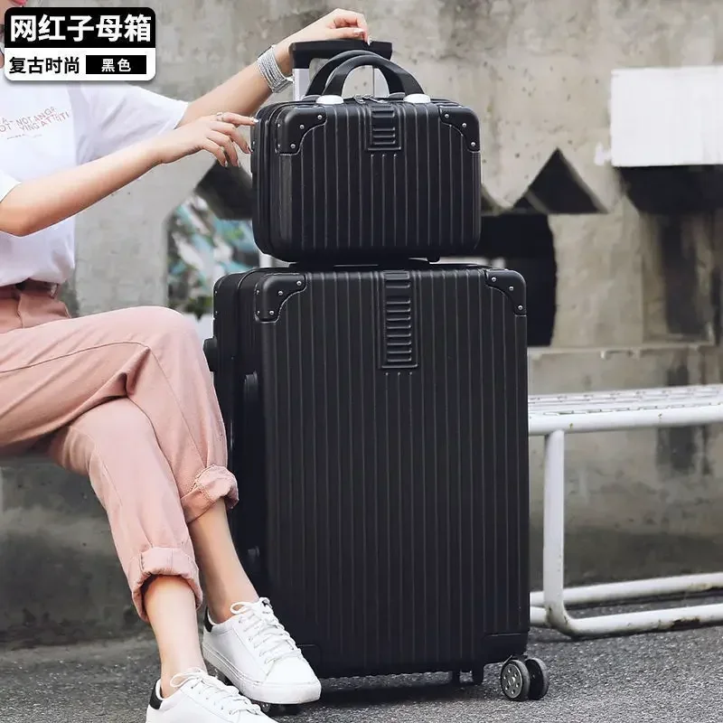 Valise de voyage à roulettes pour hommes et femmes, 20 pouces, 28 pouces, 005