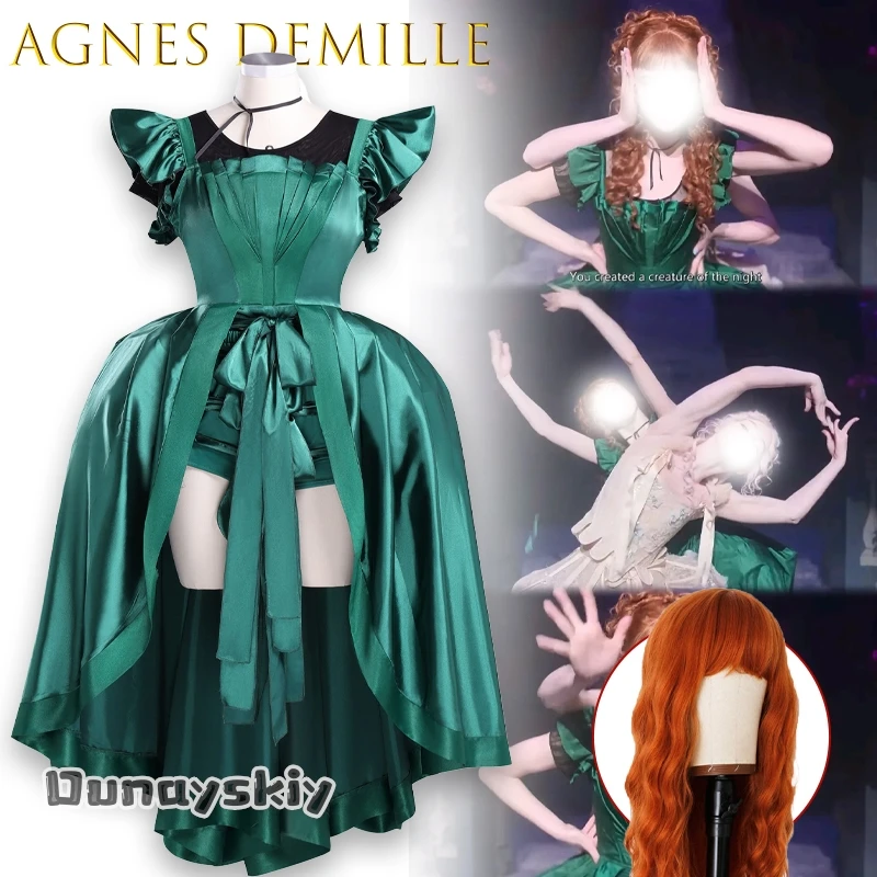 AWed Agnes DeMille nesda cosplay robe costume {BankaiMode}Lolita taille haute robe à nœud industrie lourde traînant Banquet princesse