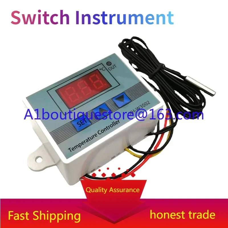 Thermostat XH-W3002 AC 110V-220V DC24V DC12V Light Emitting Diode Digital Temperature Controller Switching Instrument