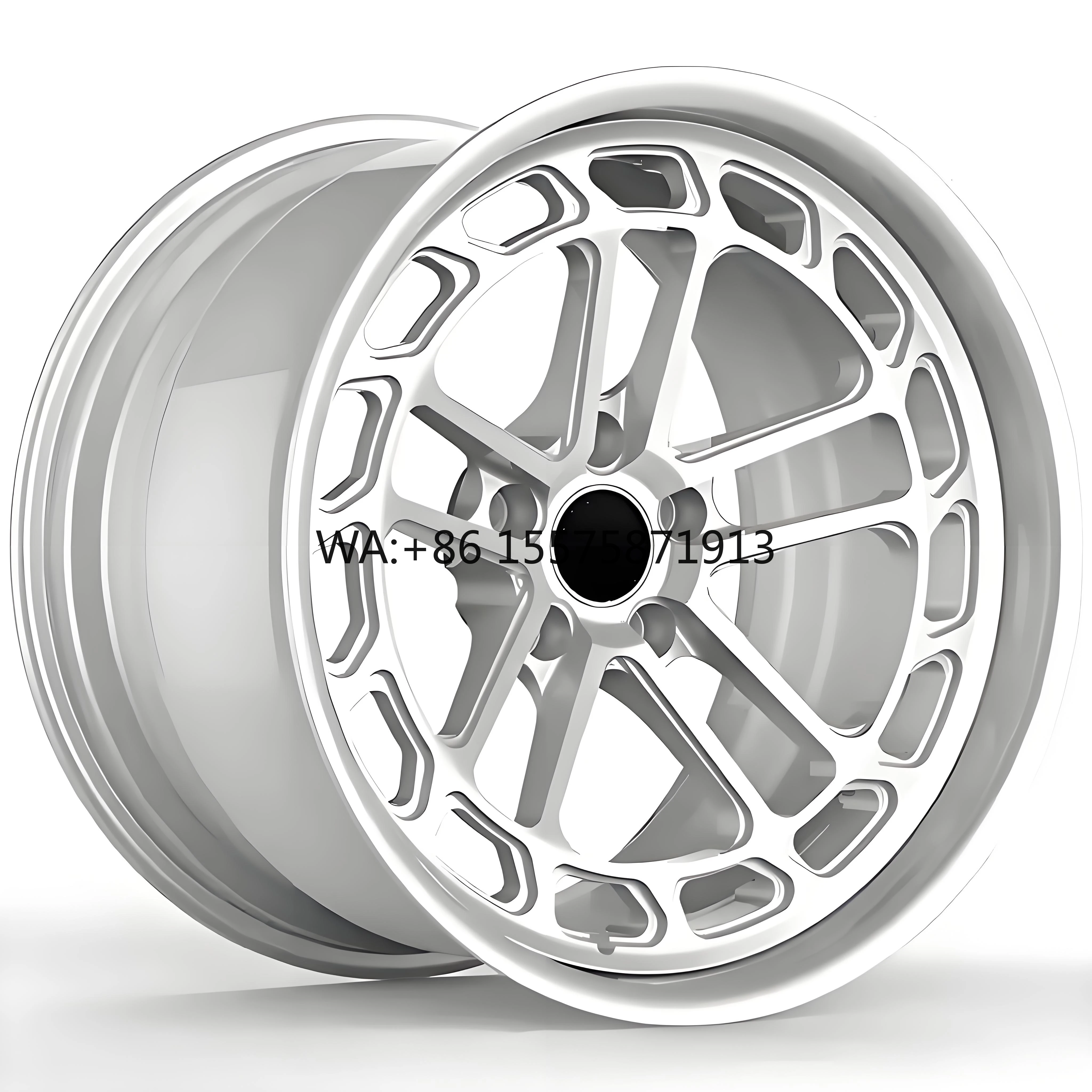 

Кованые диски из алюминиевого сплава 18-22 дюйма с матовым черным покрытием и глубокой полкой, устойчивые к коррозии, для внедорожников