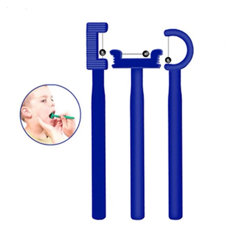 Tongue Tip Oral Care Exercise For Children Speech Therapy Autism Sensory Rehabilitation Oral Tongue Muscle Trainer Talk Tool