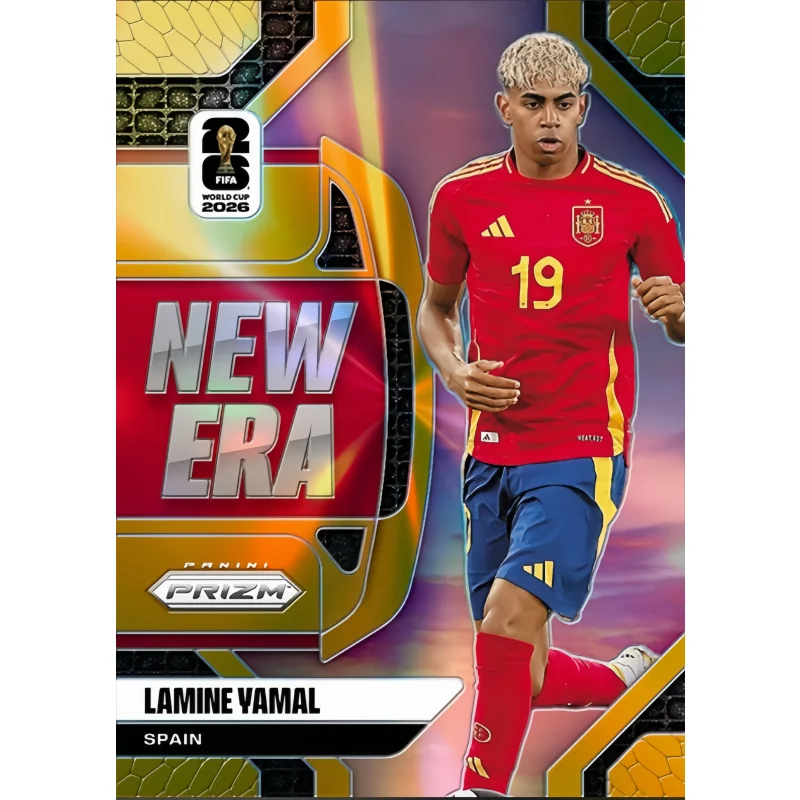 DIY PANINI Homemade Football Collection Card FIFA World Cup New Era Series Board Game Harland Ronaldo Yamal Mbappe Neymar Messi