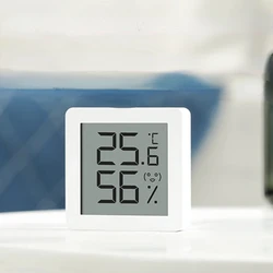 Miaomiaoce Electric Thermometer Hygrometer Mini Version Digital Temperature Humidity Sensor LCD Moisture Meter for Home