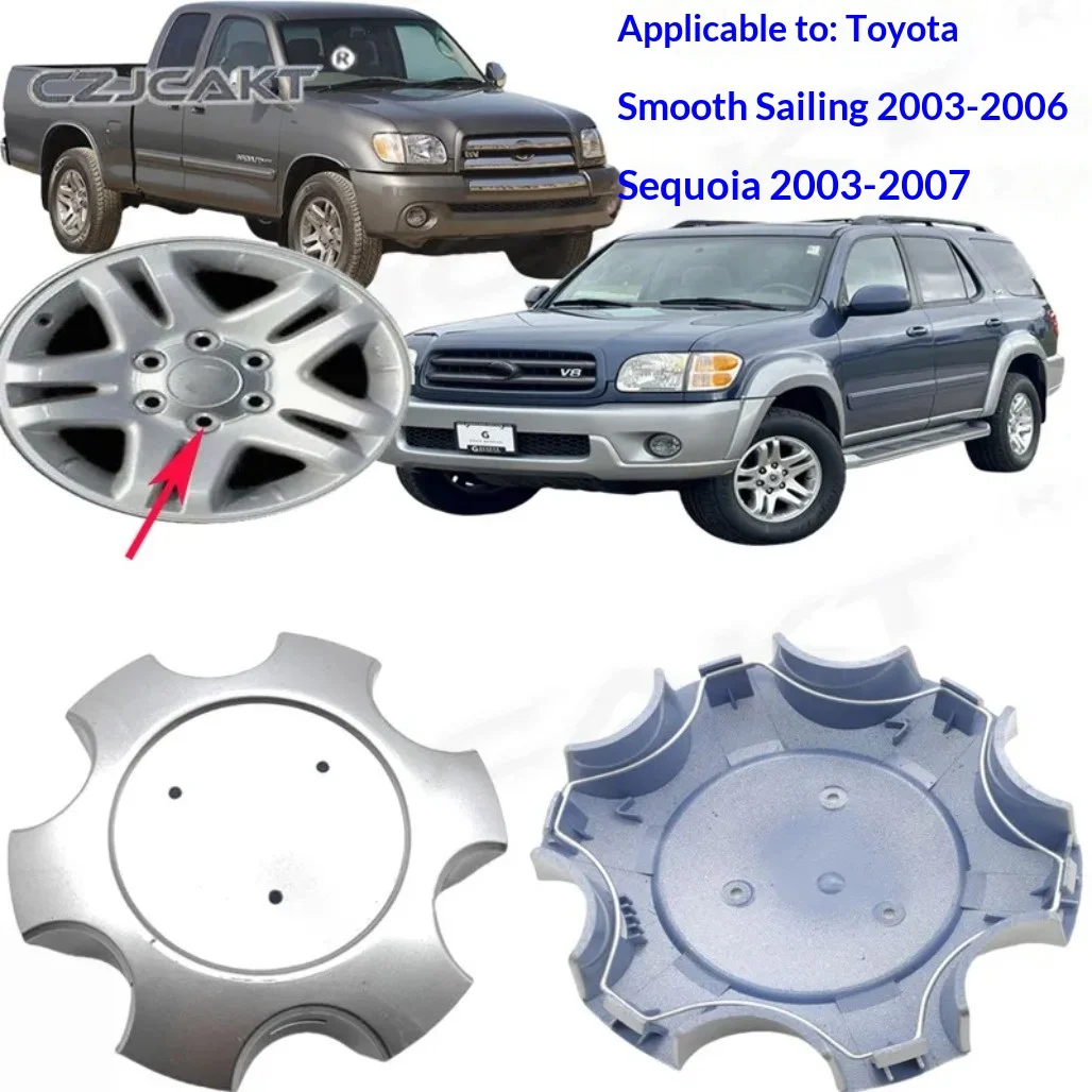 1 Set Of 4 Hub Covers For Toyota Transit 2003–2006 And Sequoia 2003–2007