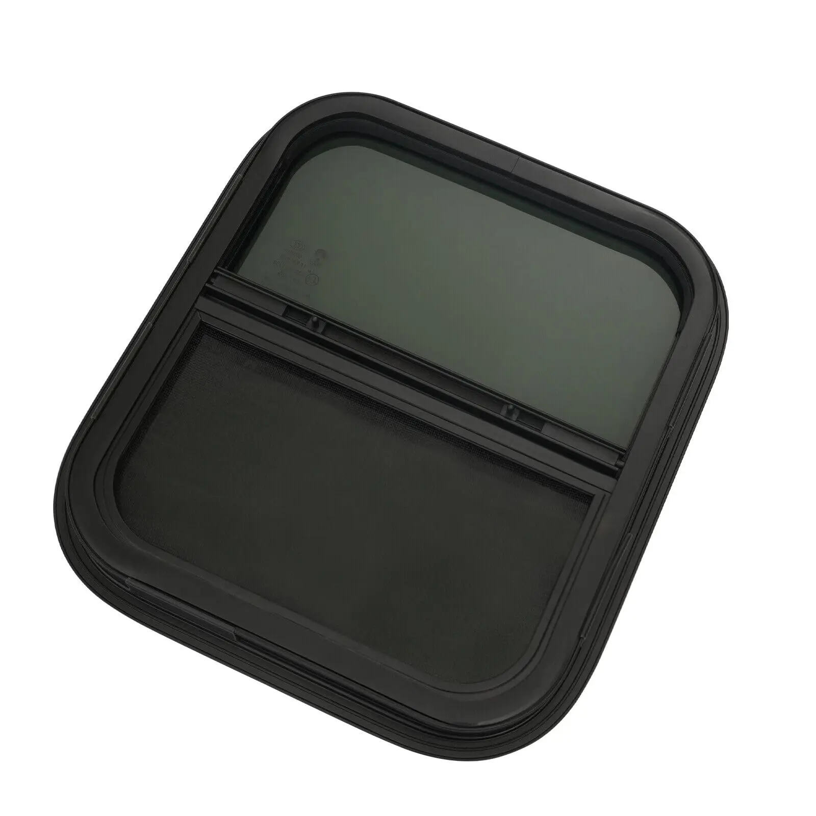 

Rv Window 14" X 16", Vertical Sliding Tinted Rv Windows Camper Windows Replacement with Net Screen and Trim Ring for Teardrop, C