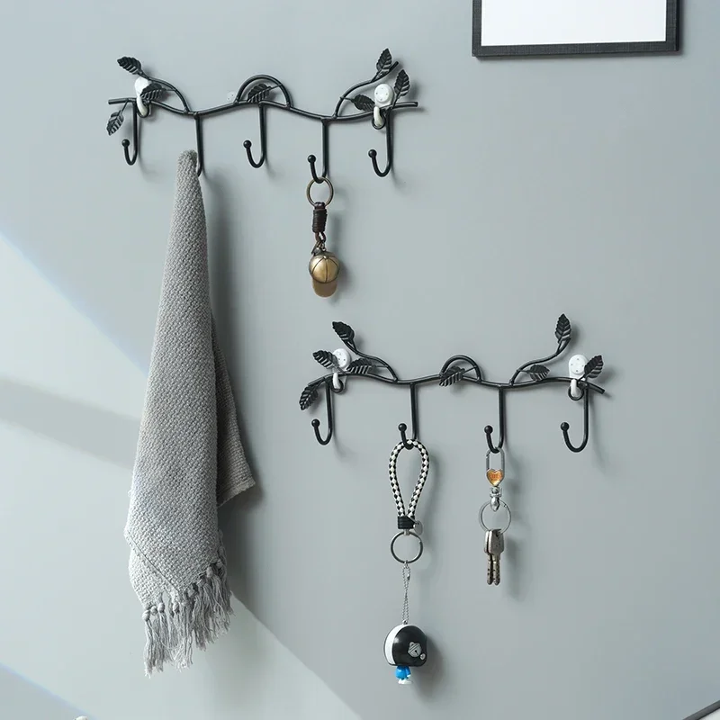 

Портативная вешалка для одежды для спальни, настенное крепление, съемная эстетичная дизайнерская одежда