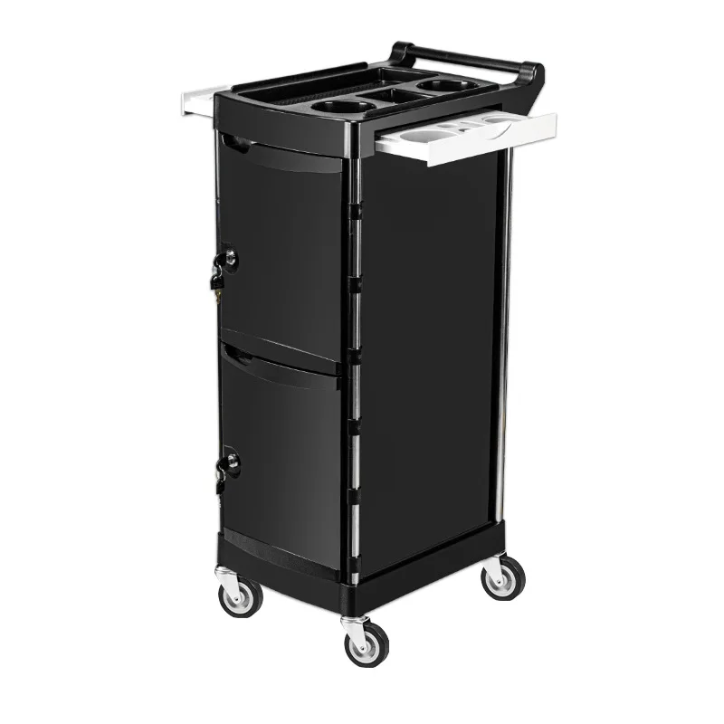 Cross-border Barber Shop, Bar Car, Hair Stylist, Beauty Salon, Hair Salon, Perm And Dyeing Tool Cart With Door Lock, Factory Dir