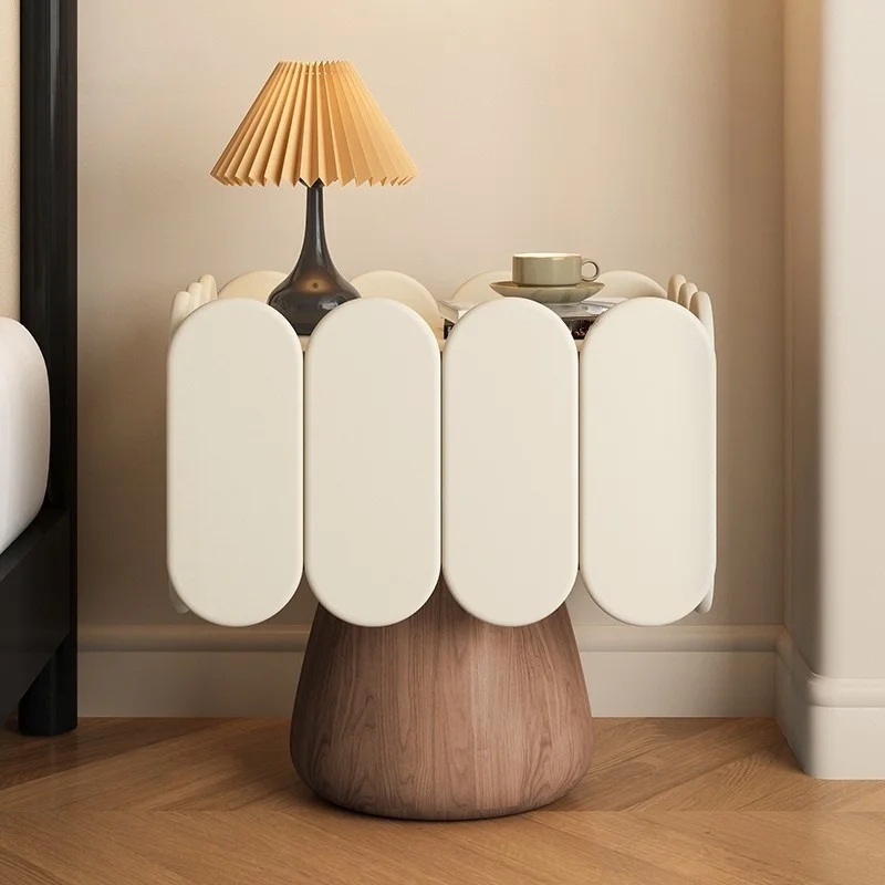 

Designer Bedside Table Contemporary Nightstand Luxury Bedroom Furniture Elegant Accent Piece for Modern Night Stand Home Decor