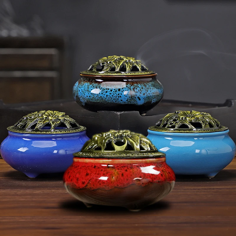 

Creative Cerc Incense Burner Home Decor Entrance Decoration Sandalwood Incense Tray Traditional ape Chinese Sle Atray