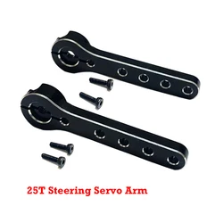 2Pcs RC Metal 25T Steering Arm Servo Horn For 30-100CC RC Model Airplanes For RC Car 17g 25g Servo Swing Arm Parts