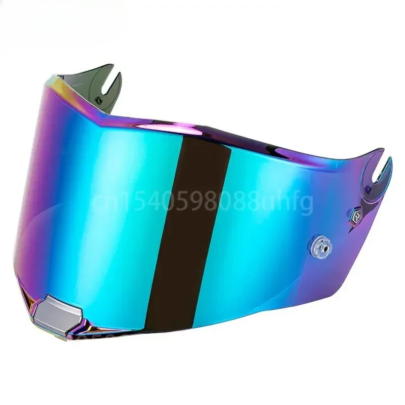 Original para LS2 THUNDER visera de casco de motocicleta para LS2 FF805 transparente cromo rojo escudo adicional