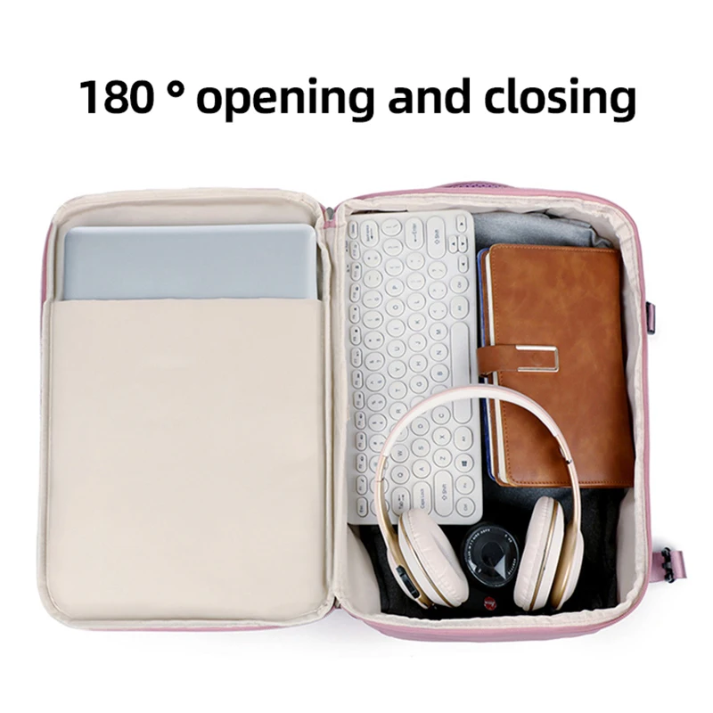 المرأة حقيبة السفر التنقل المشي لمسافات طويلة التخييم حقيبة تسوق كمبيوتر محمول كلية المدرسية رحلة عمل الأمتعة حقيبة يد