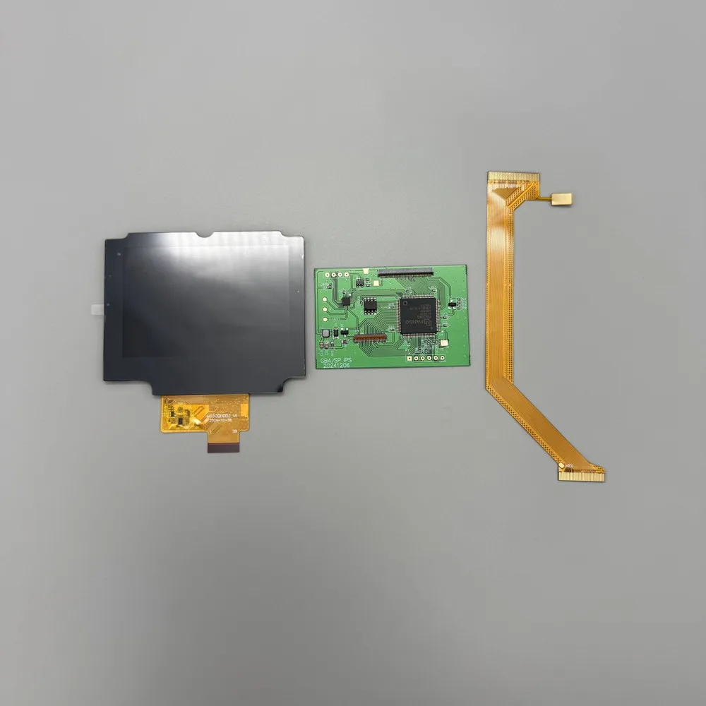 

2025 high resolution IPS LCD screen for Gameboy advance SP GBASP .Original shell installation does not require shell cutting