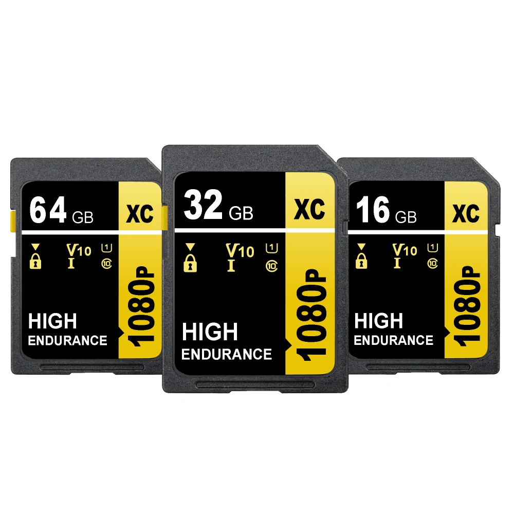 Tarjeta de memoria SD para cámara de alta velocidad, 8GB, 16GB, 32GB, flash SD, 64gb, 128gb, 256gb, Clase 10