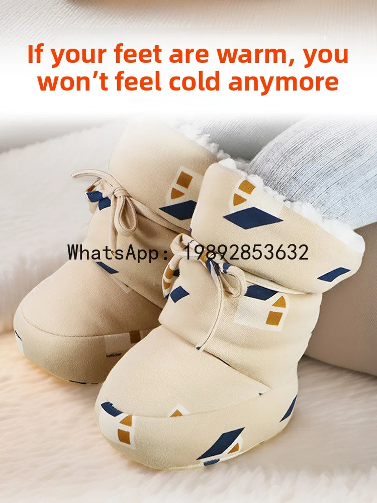 الشتاء الطفل أحذية قطنية أحذية طويلة أحذية أطفال أحذية أطفال دافئة سميكة القدم يغطي باطن لينة