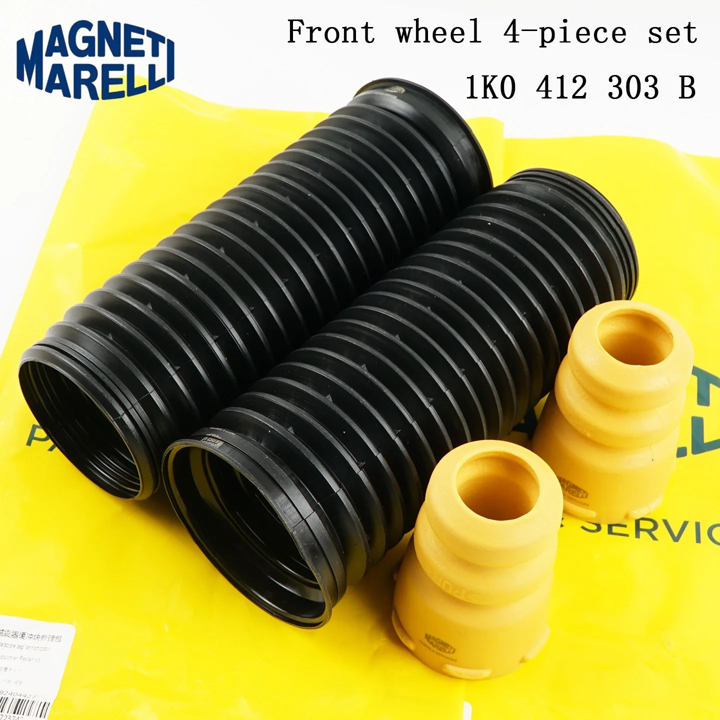 4 Stück 3C0513425 1T0511359 Stoßdämpfer-Pufferblöcke und Staubschutz für die Vorder- und Hinterachse, passend für VW Golf, Jetta, Passat, Tiguan, 1K0412303B. – Detail 2