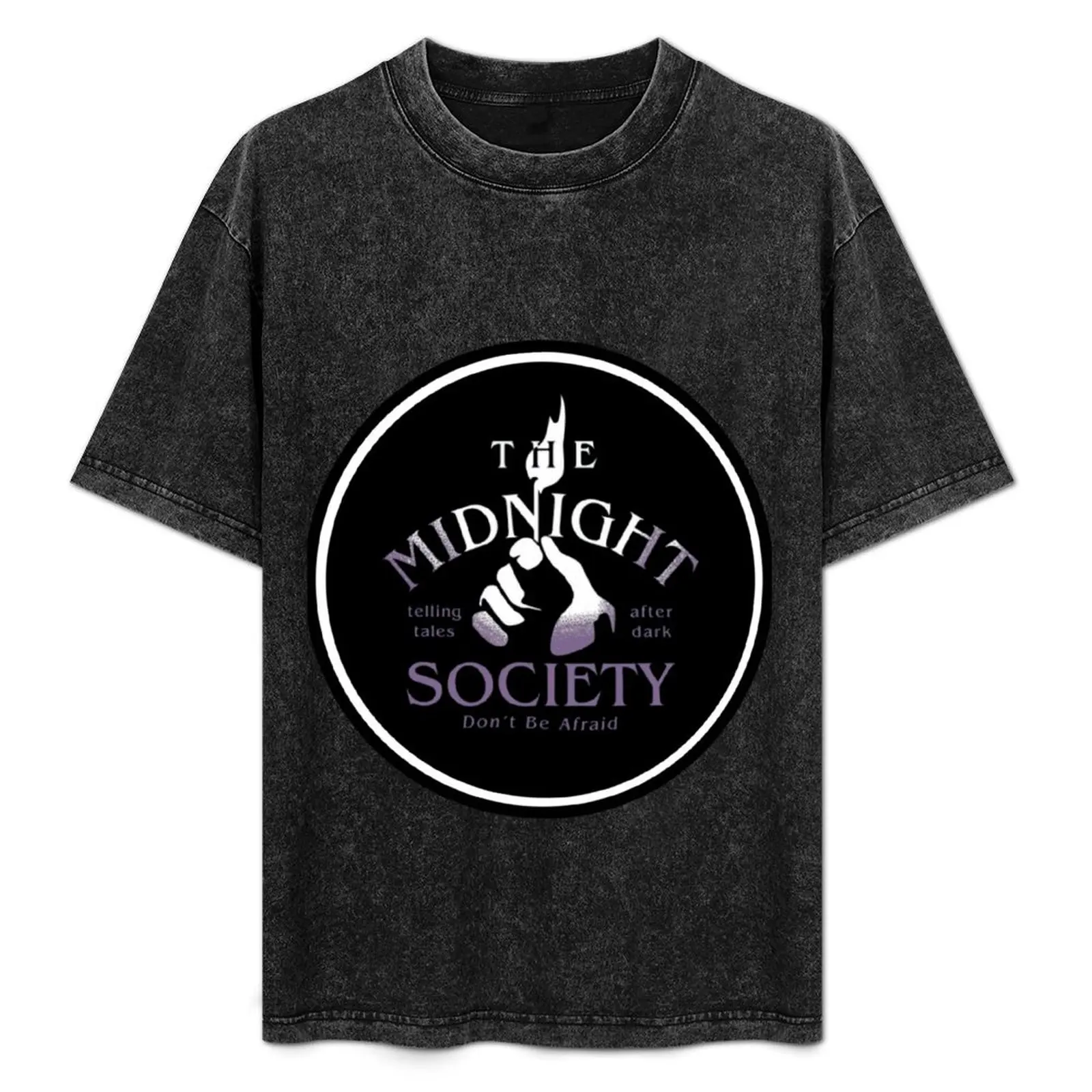 

Футболка Midnight Society Member 90's Show Horror в уличном стиле, больших размеров