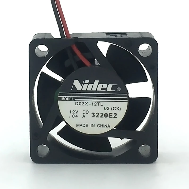 ORIGINAL D03X-12TL 12V 0.04A 3010 30*30*10mm KIPAS PENDINGIN BARU RADIATOR