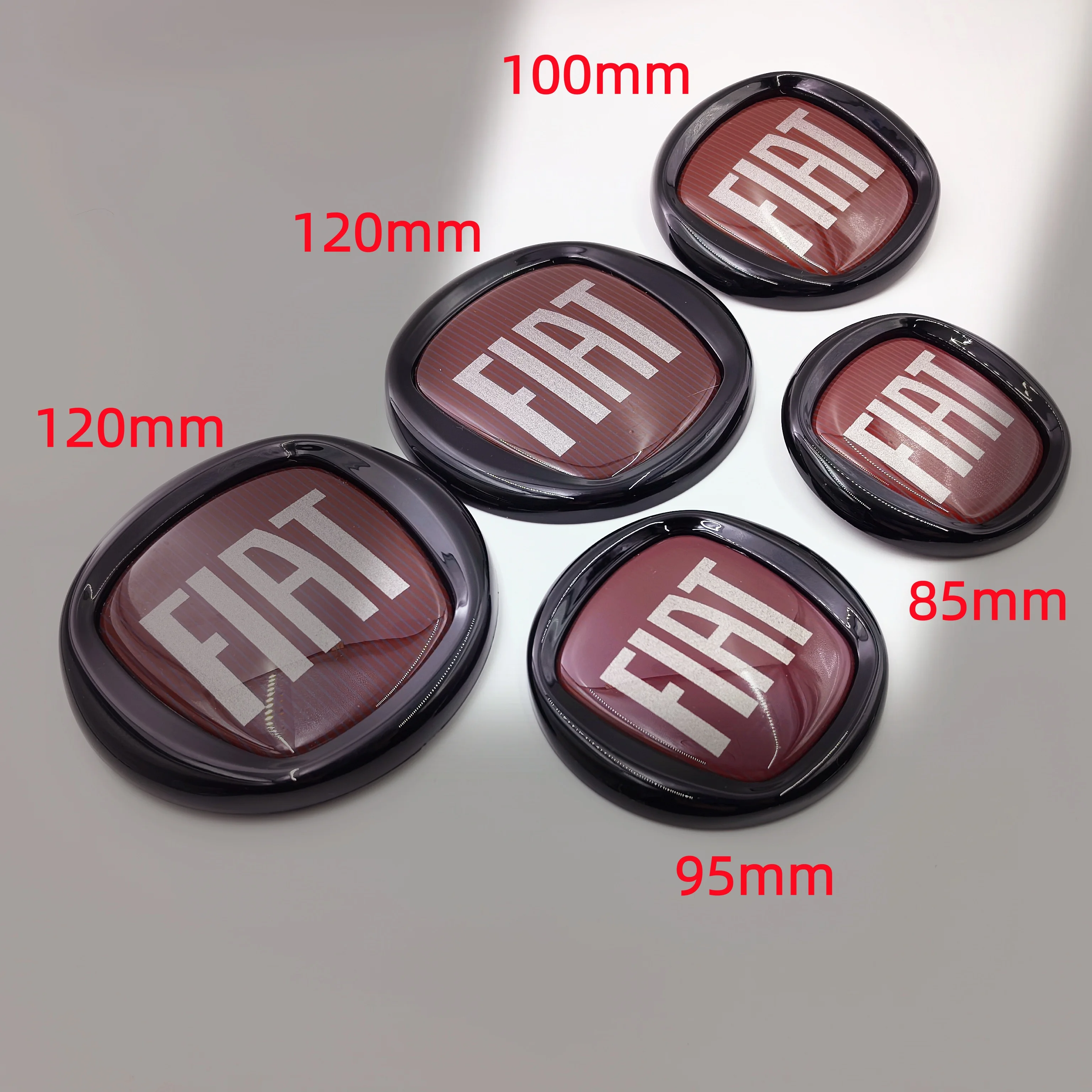 FIAT car emblem Car Front Grill Cover OR Rear Trunk Emblem Lid Car Rear Decal Trunk Emblem