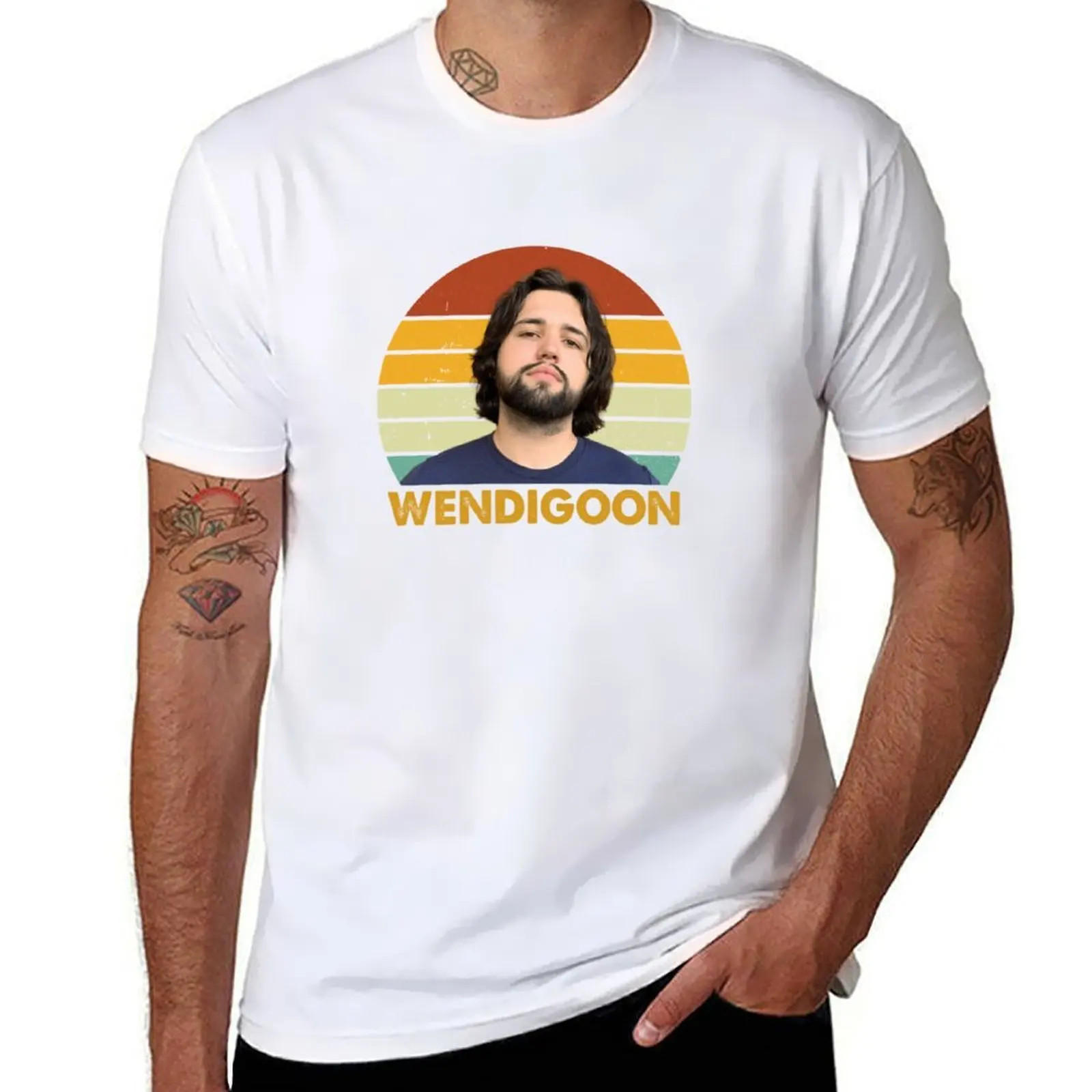 

Wendigoon a Wendigoon a Wendigoon T-Shirt g man t shirts for men man t shirts cotton T-Shirt
