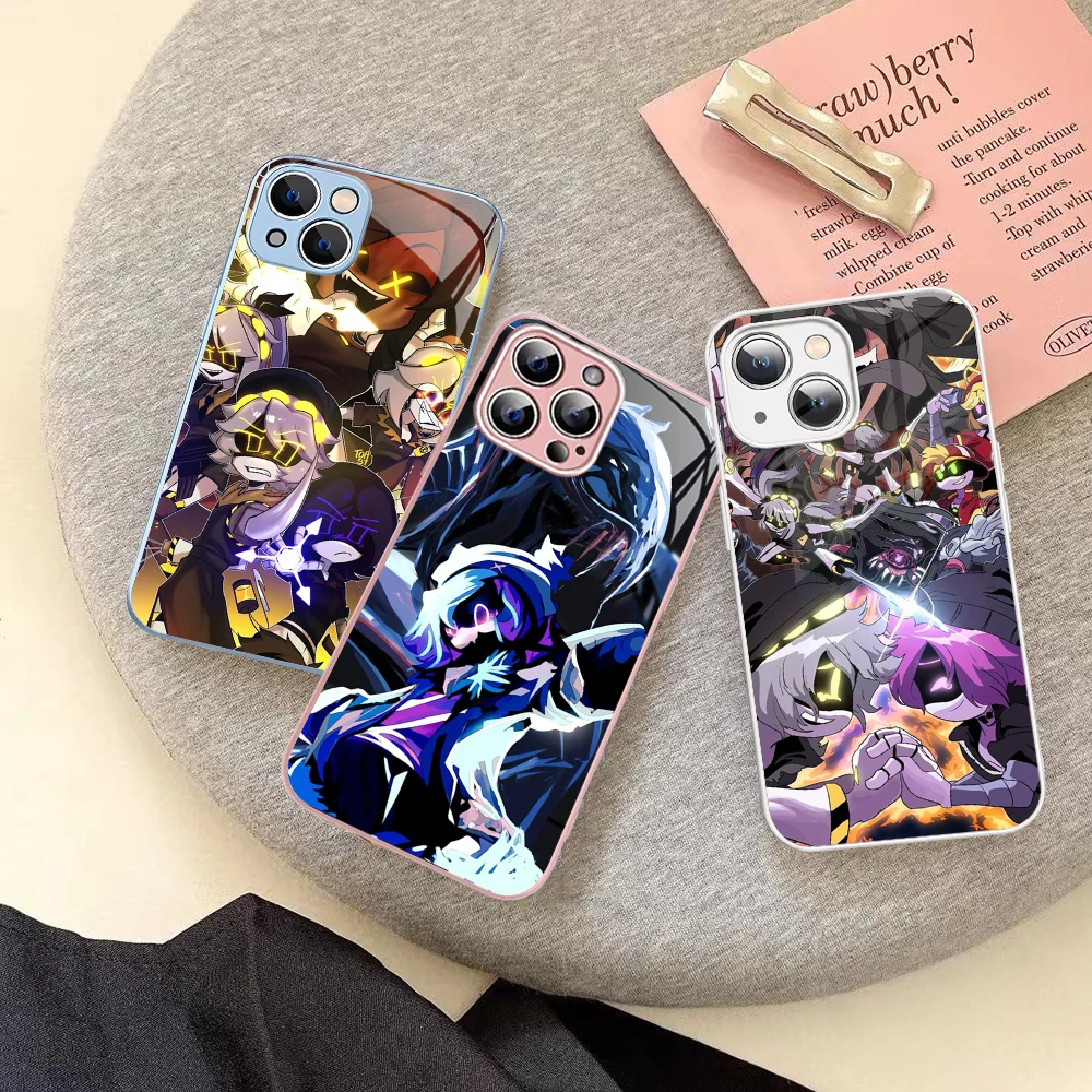 M-murder-Drones Phone Case Tempered Glass For Iphone 14 13 12 11 Pro Mini XS MAX 14Plus X XS XR Cover