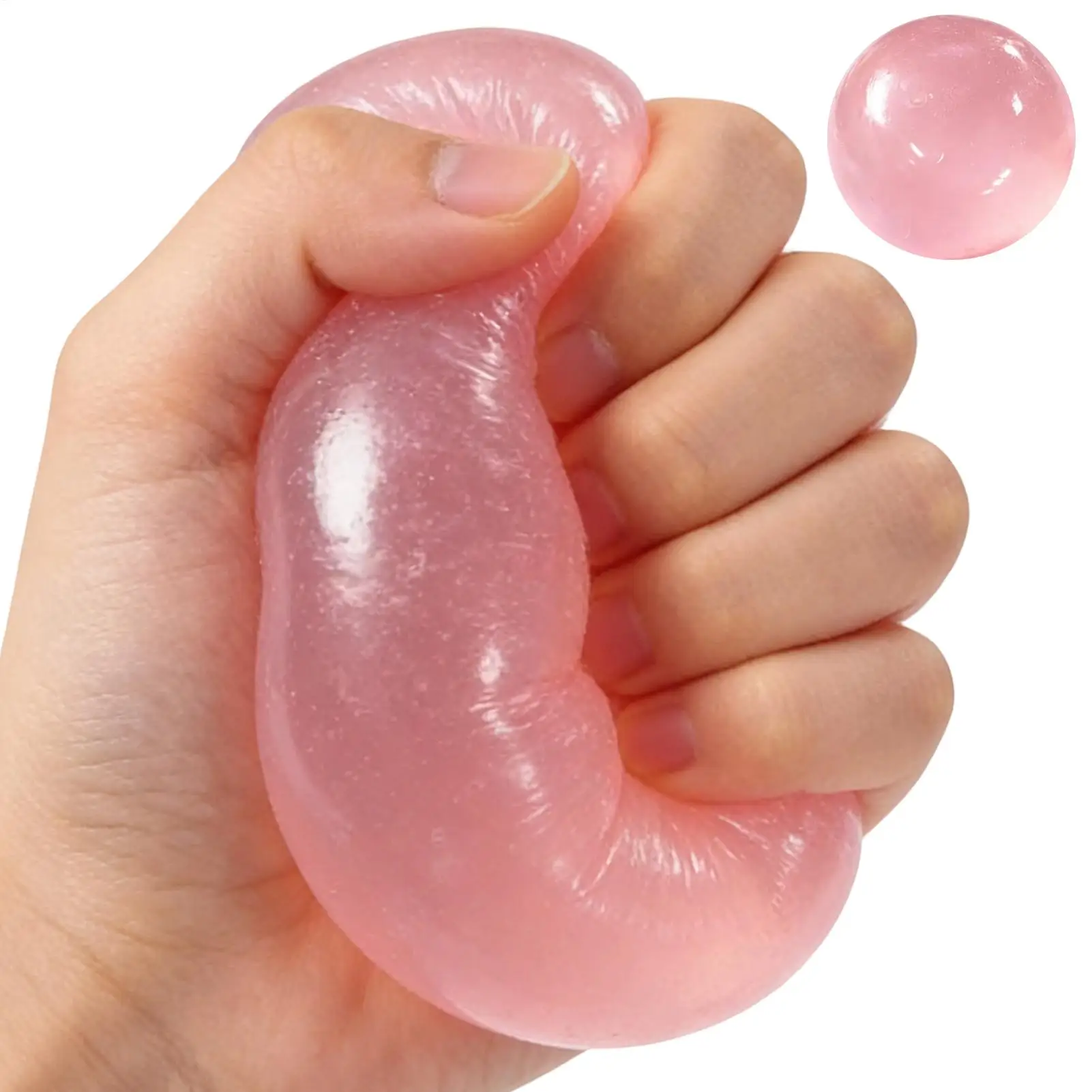 

Мяч-антистресс с медленным восстановлением формы, успокаивающая игрушка, мягкий сенсорный мяч для дома, офиса, школы, класса, для взрослых, детей и подростков