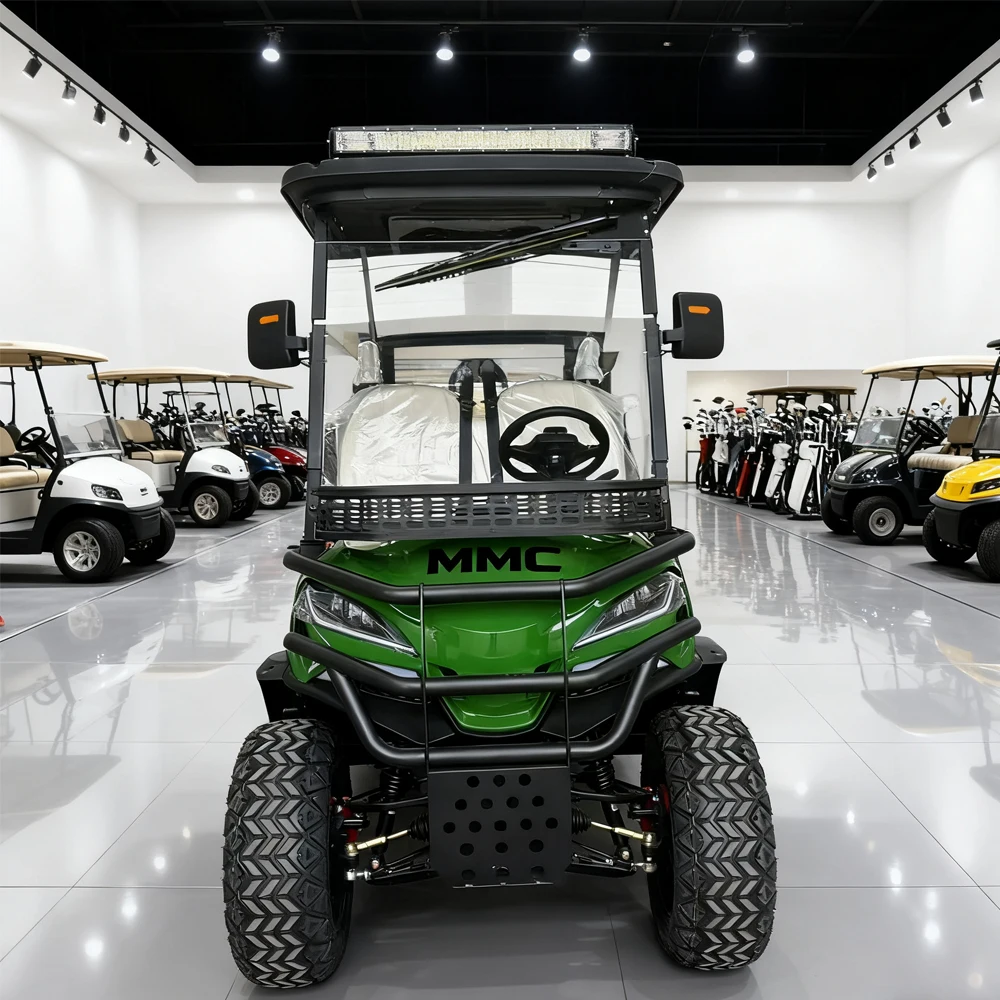 مصنع الصانع 60 فولت عربة جولف صغيرة الطاقة الجديدة الشارع القانوني 72 فولت بطارية ليثيوم على الطرق الوعرة مركبة 4 مقاعد عربة جولف كهربائية