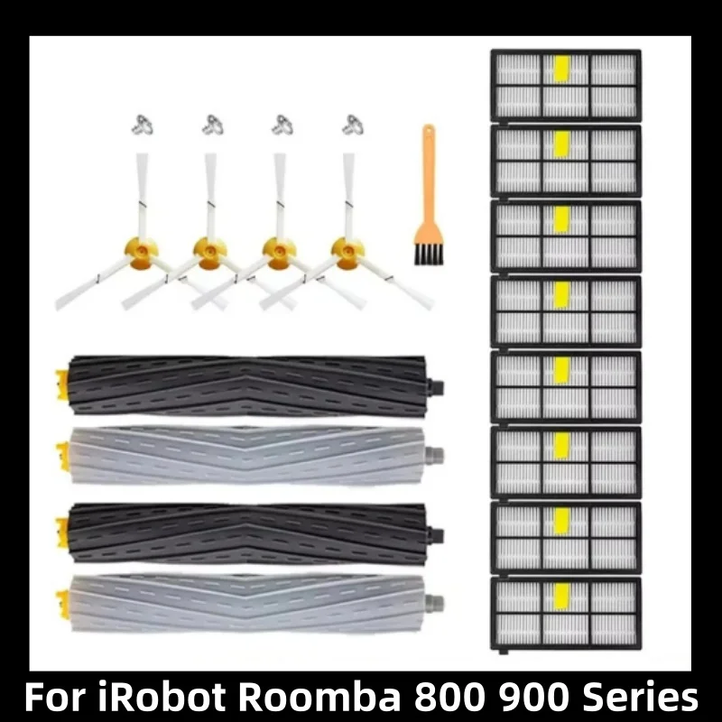 مرشحات HEPA فرش جانبية رئيسية لآي روبوت رومبا 800 900 سلسلة 805 864 871 891 960 961 964 980 ملحقات أجزاء المكنسة الكهربائية #1