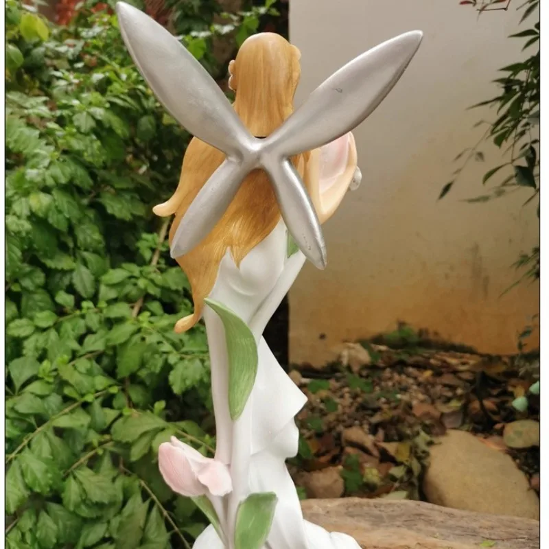 منحوتة ديكور الحديقة والمنزل، زخرفة فنية إبداعية للفناء أو غرفة المعيشة أو المدخل أو رف الكتب، قطعة زخرفية مصنوعة يدويًا #6