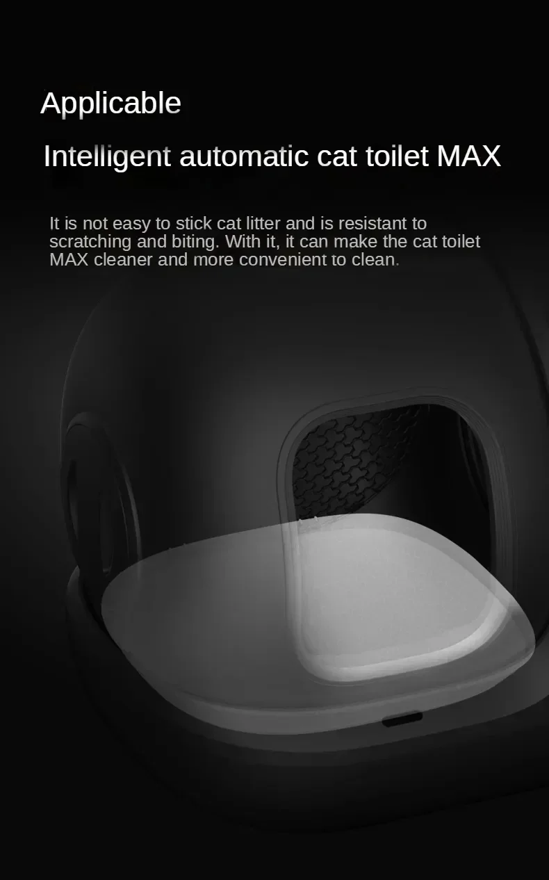 For Petkit PURA MAX Sandbox Cat Litter Box Mat Accessories High-performance Three Prevention Pad Is Suitable Cat Toilet Cushion