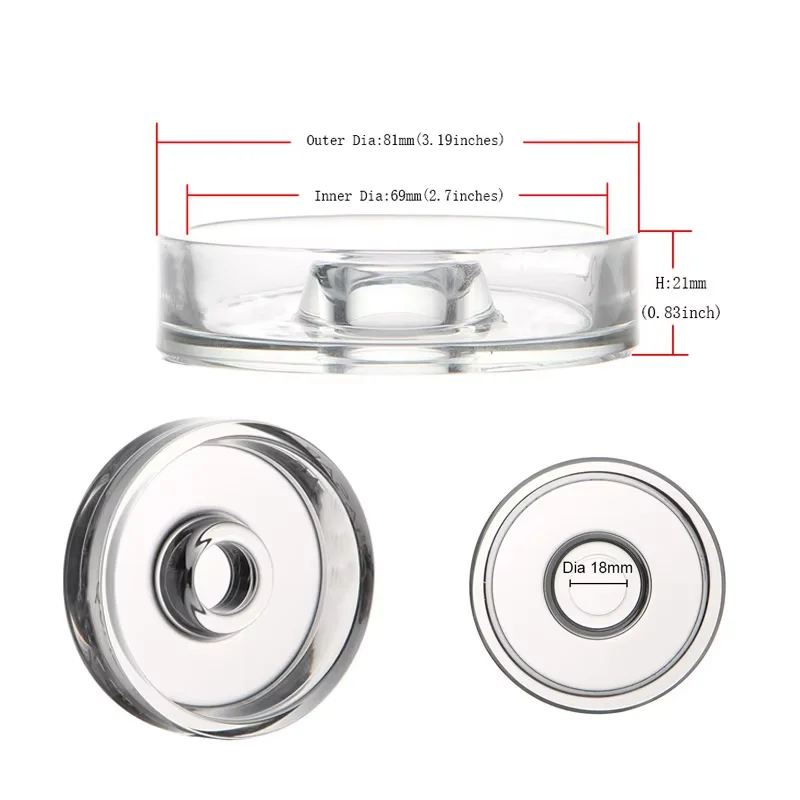 シーシャ水タバコ用耐熱ガラスボウル、熱管理用チチャヘッドアクセサリー