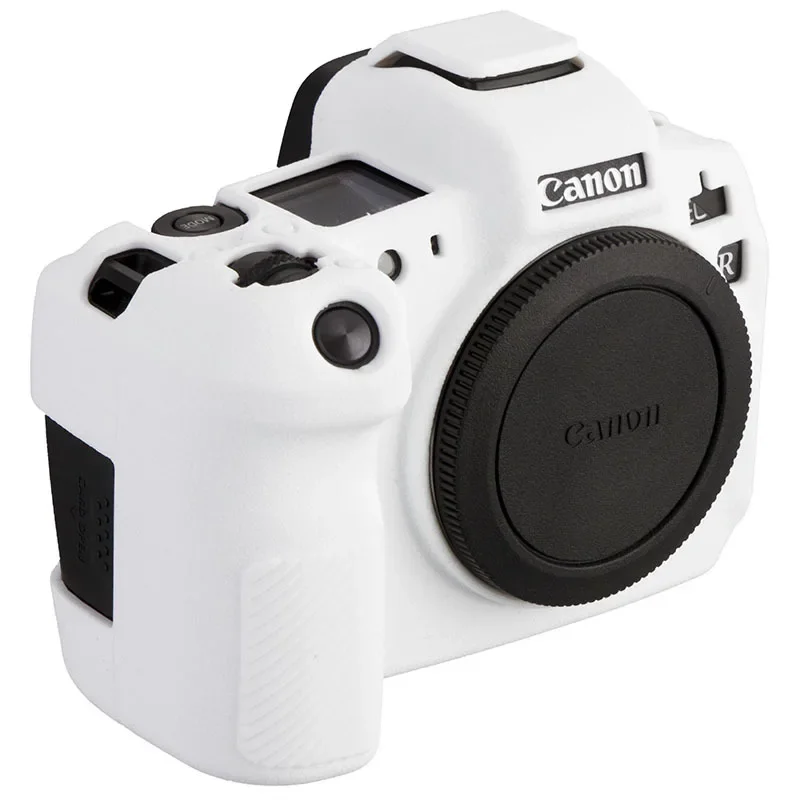 Silicone Case camera bag for Canon EOS R High Quality Lychee Pattern