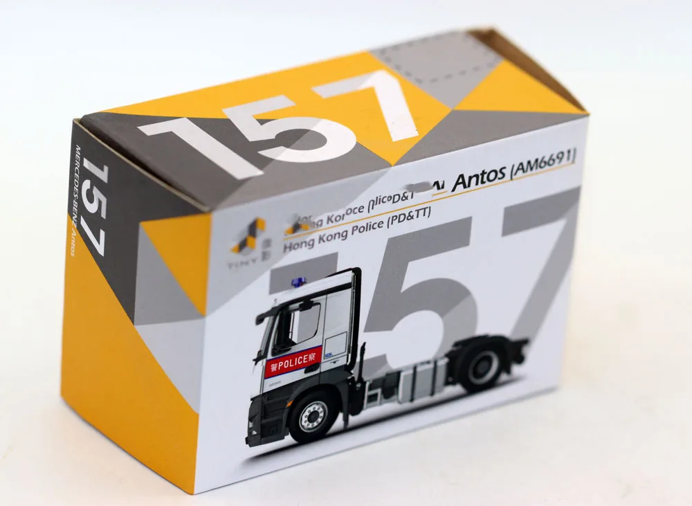 TINY 1/76 안토스 운송 트랙터 단품 다이캐스트 합금 장난감 자동차 수집 전시 선물용