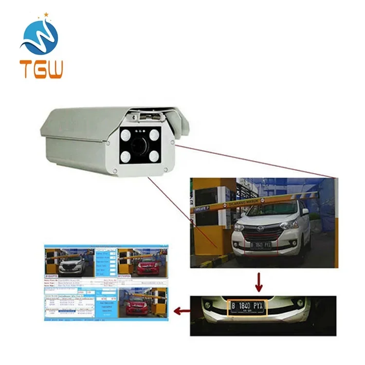 

Intelligent Vehicle Plate Reader System Security c a mera ALPR/ANPR System plate recognition trafficc amera plate number barrier