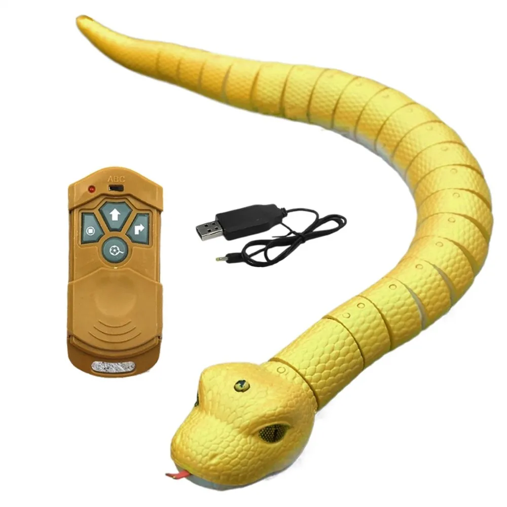 

Scary Induction Snake Reptile Remote Control Snake Electronic Prank Stage Performances Snake Portable Robot Snake