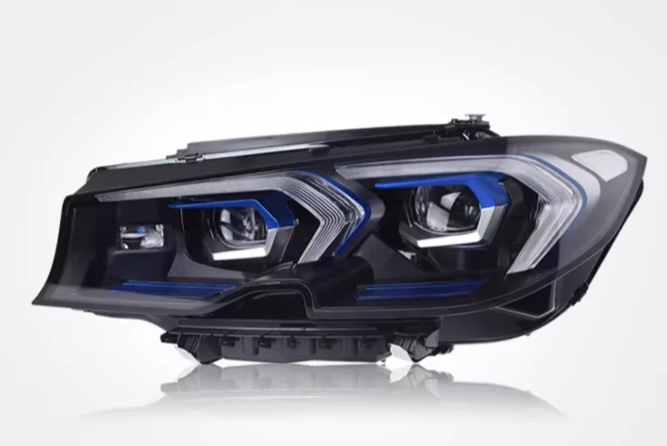 Car Head Light For BMX  G20 G28 Upgrade 2023 Headlight （2019-2022 Year Model） Turning Signal Front Lamp（No Need Change Bumper）