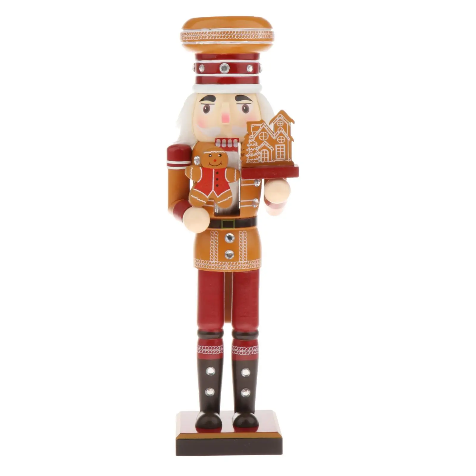 Natale schiaccianoci soldato Figurine di legno burattini bambole giocattolo natale