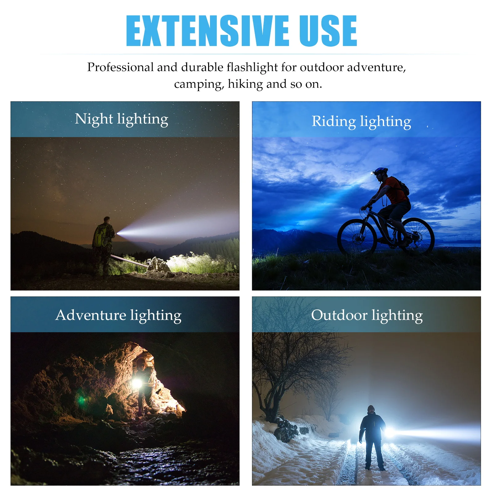 

Portable Solar Camping Light Searchlight Lamp LED Outdoor Light Camping Lantern Waterproof ABS Rechargeable