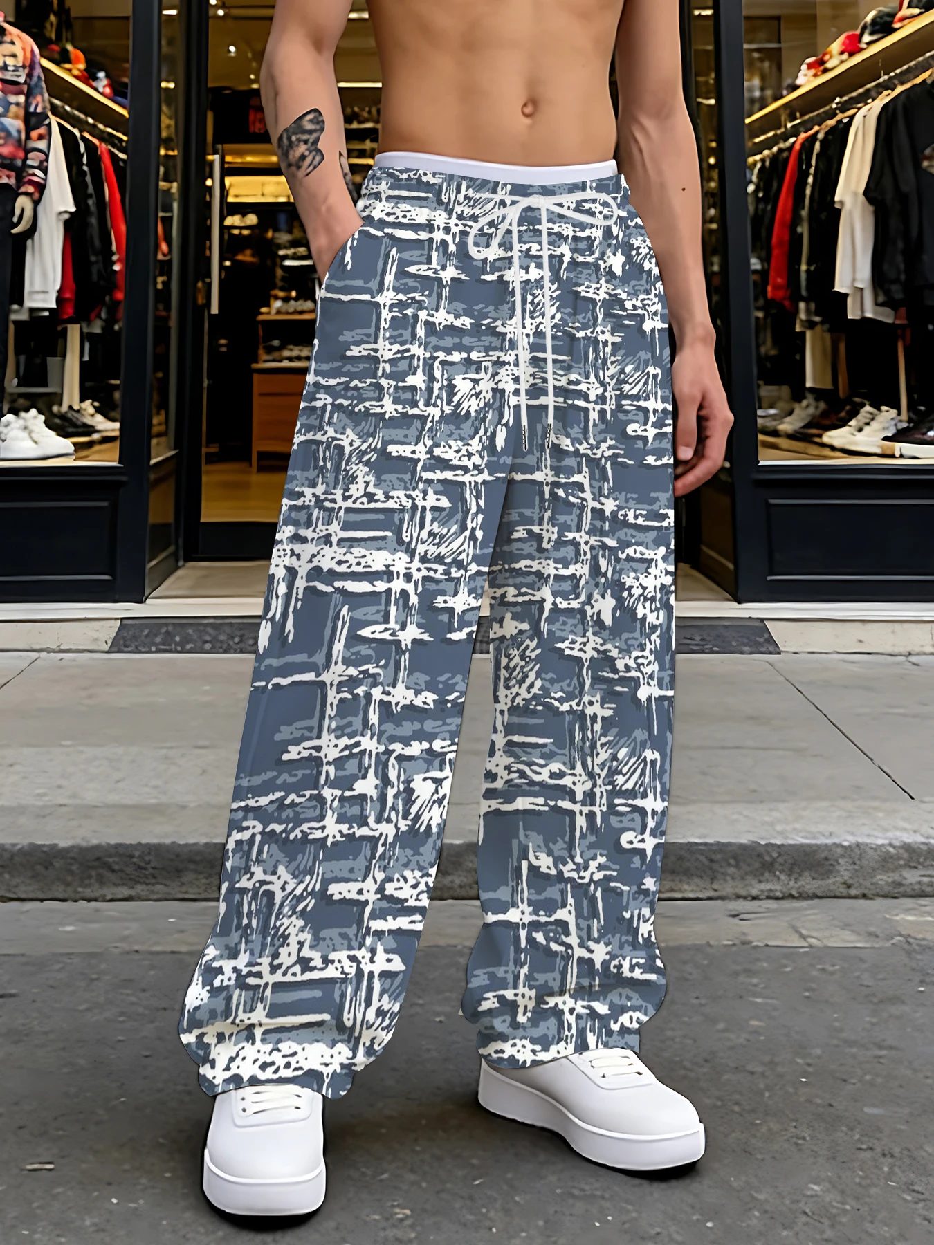 

Quick-Dry & Low-Maintenance: Polyester Printed Trousers for Active Lifestyles!
