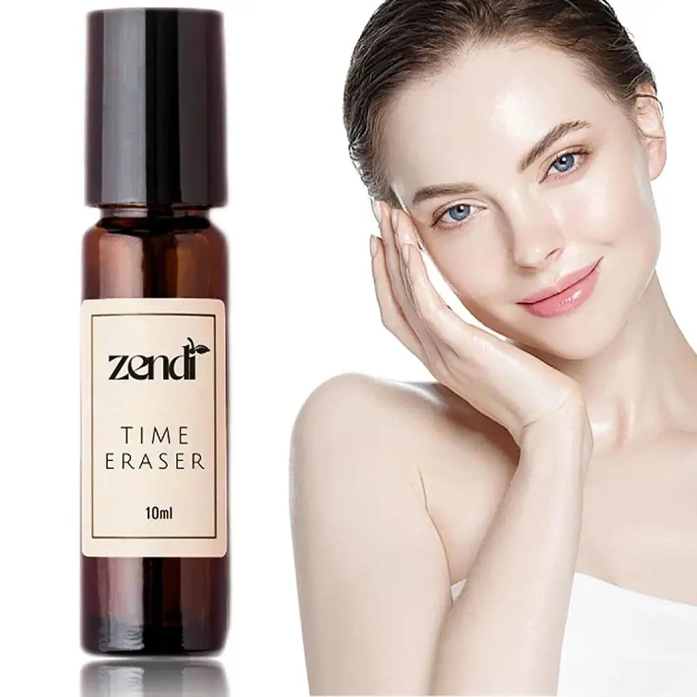 10ML Zendi Time Eraser Roller ball Castor Oil and Frankincense For Eyes, Bags Under Eyes, Wrinkles