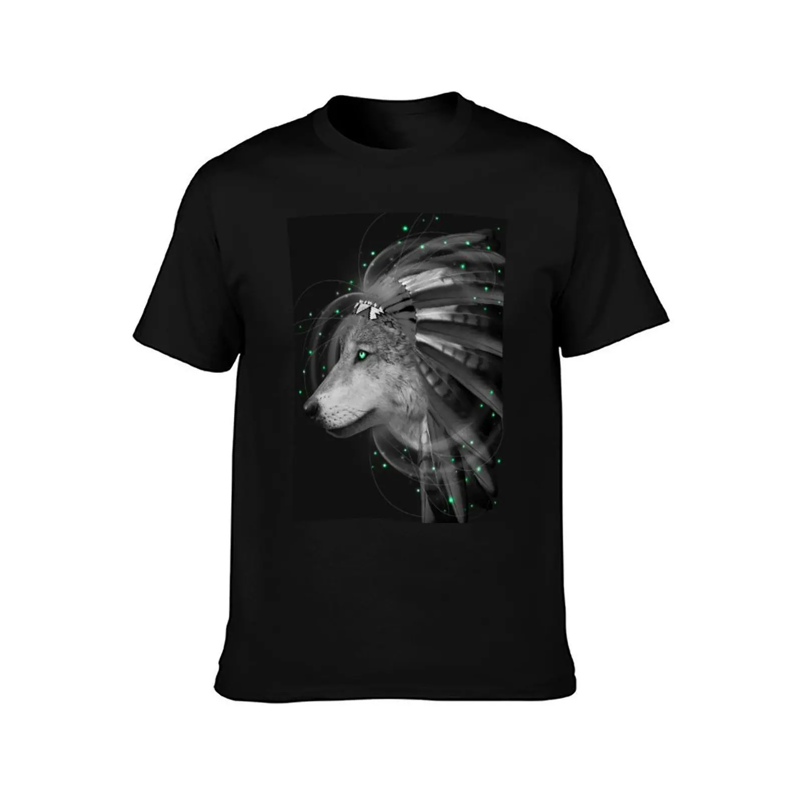 Don't Define Your World (Chief of Dreams: Wolf) T-Shirt, Summer Casual Cotton Tee, Oversized Streetwear Tops, Unisex Men Women