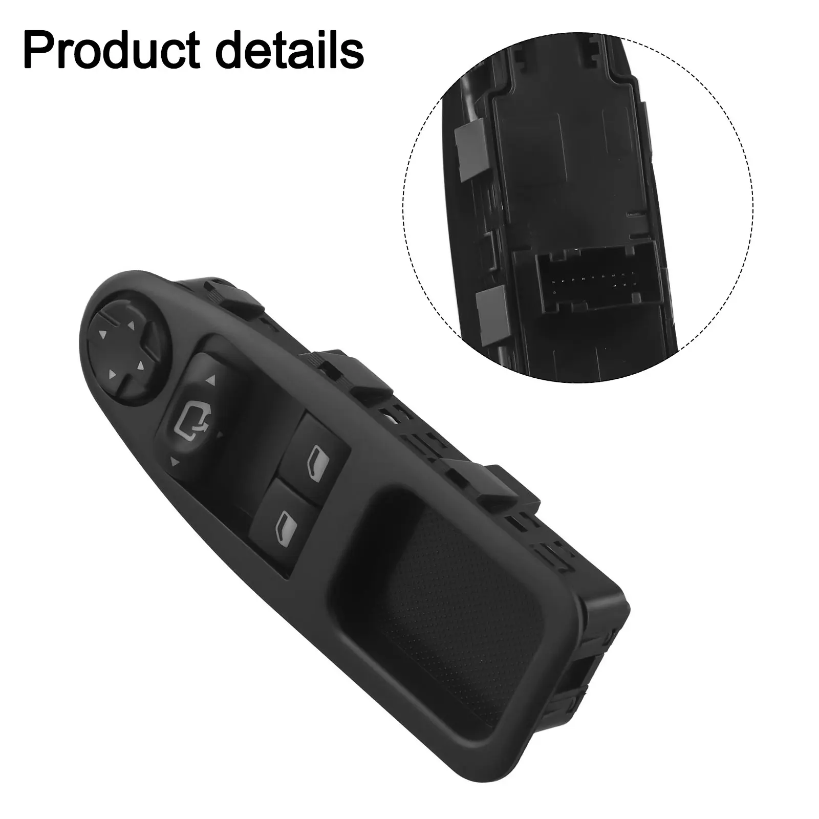 

13-контактный разъем-переключатель, электрический оконный переключатель, точная посадка, новинка, простая установка, передняя правая сторона, высококачественные материалы