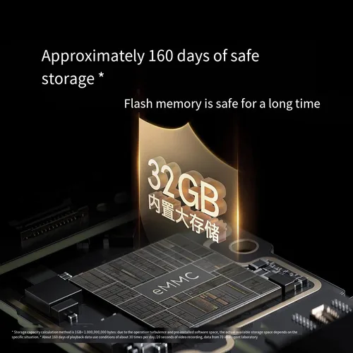 Imagen 2 del producto Xiaomi Mijia cámara exterior BW500 2,5 K HD disparo 10M visión nocturna AI protección inteligente IP67 impermeable batería de larga duración