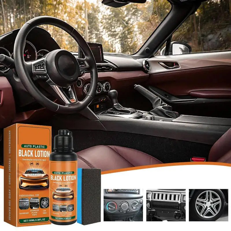 Car Interior Cleaner Nourishing Interior Detailer Automotive Care Vehicle Detailing & Restoration For Family Sedan SUV