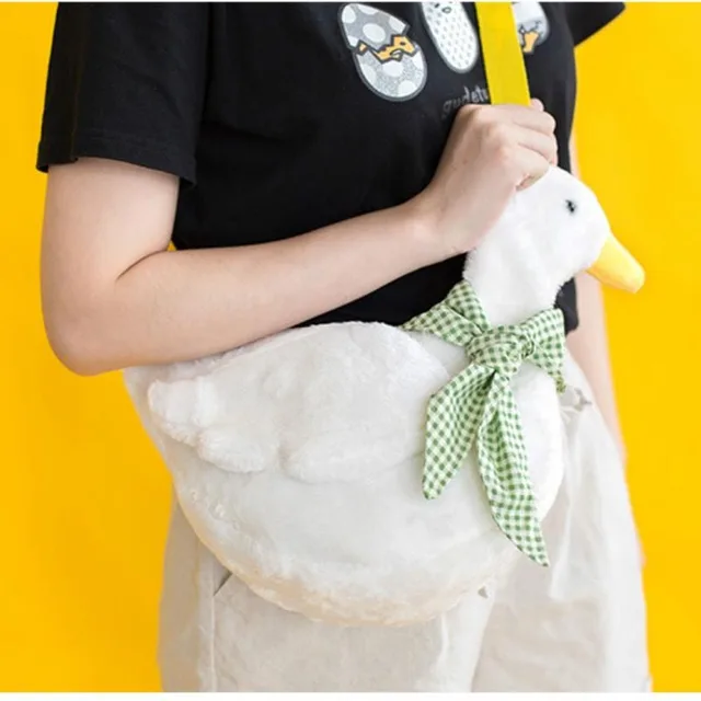Cute Duck Plush Shoulder Bag