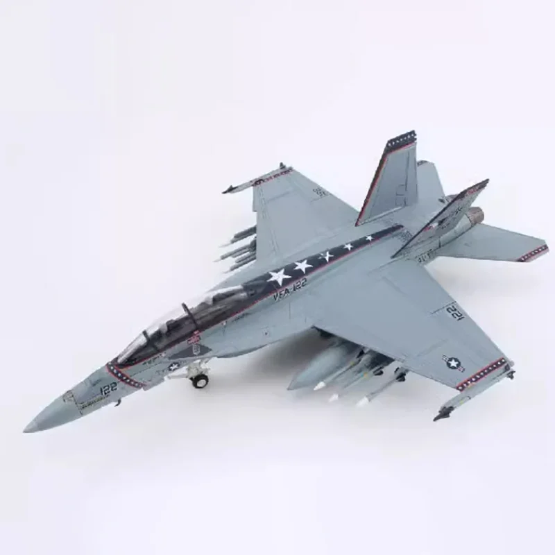 

Diecast 1:72 Scale F/A-18F Super Hornet VFA-122 Alloy Finished Model Toy Static Decoration Souvenir Gifts For Adult Boy