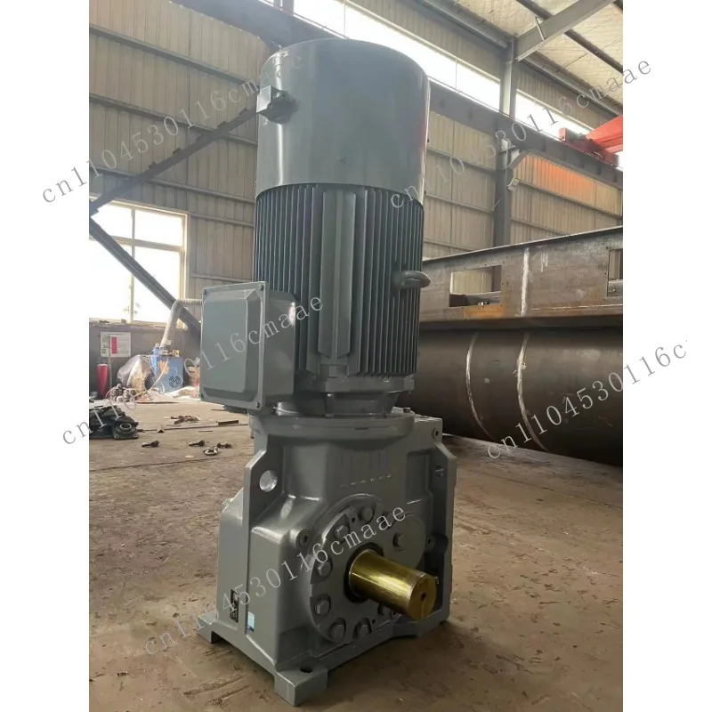K series spiral bevel gear motor reducer with gearbox Chinese engine